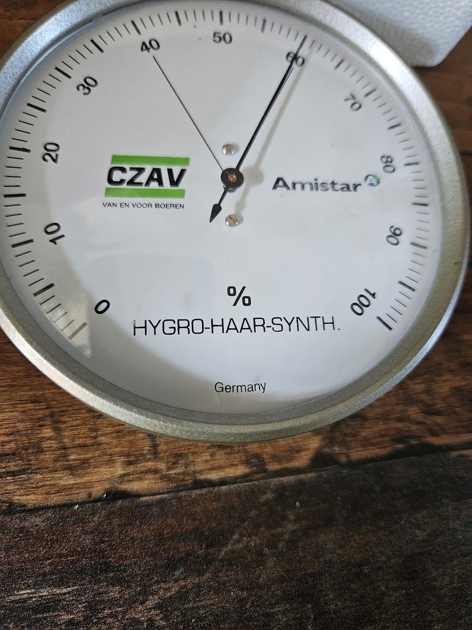 Amistar Hygro-Haar-Synth Hygrometer - Nieuw in doos