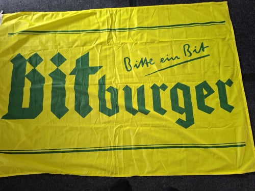 Vlag Bitburger bier