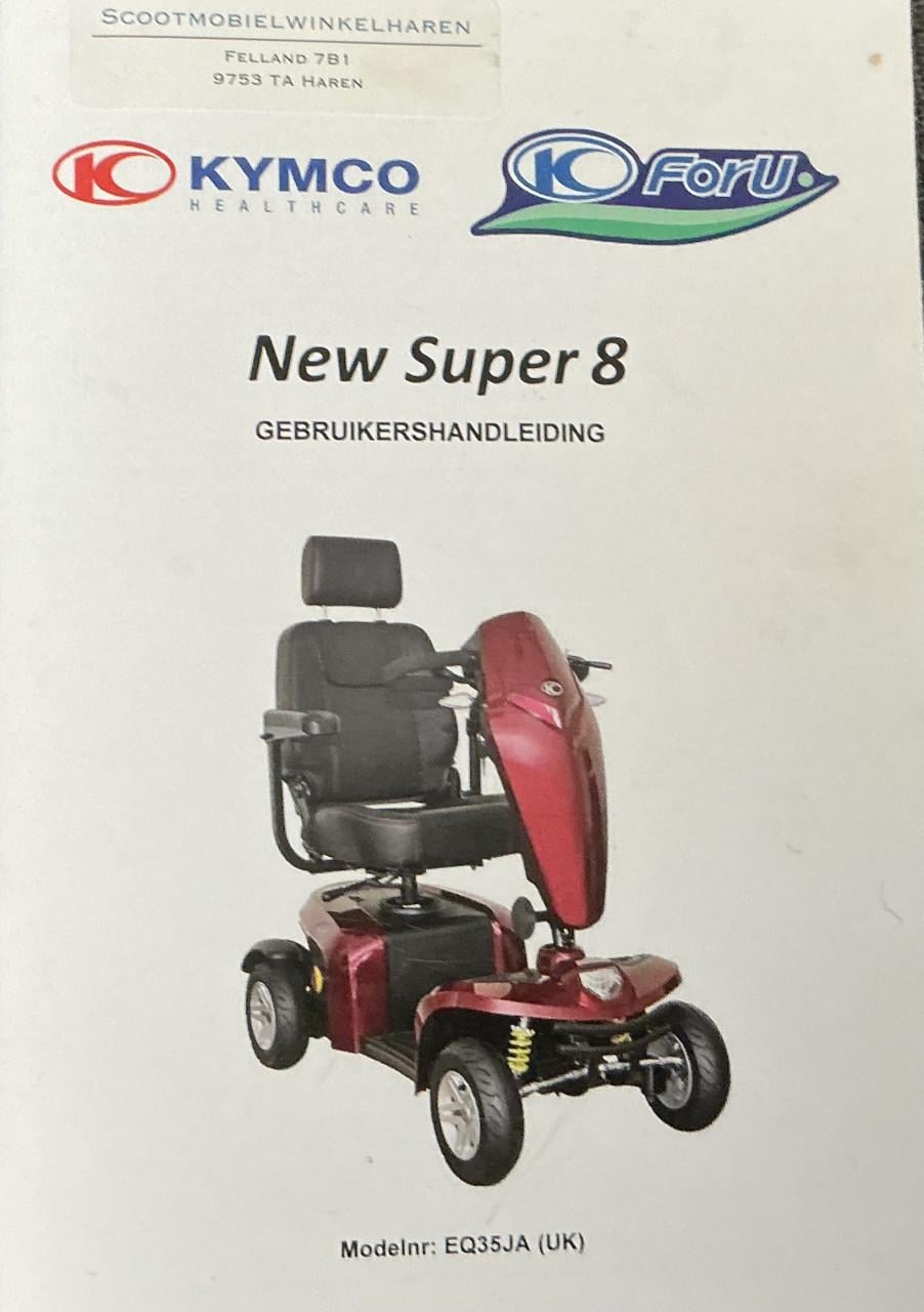 Prachtige Scootmobiel 4 wielen zeer stabiel