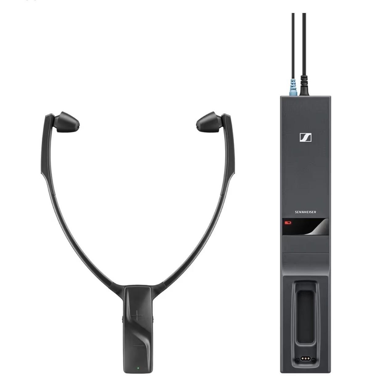 Hoofdtelefoon Sennheiser, Wifi Linlsys, Apple TV 4K