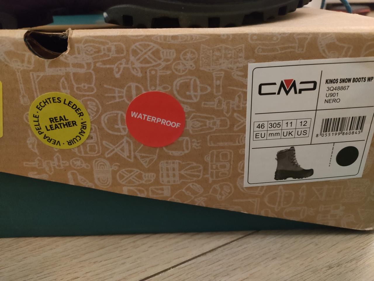 Herensnowboots maat 46 van CMP. Nieuw met prijskaartje