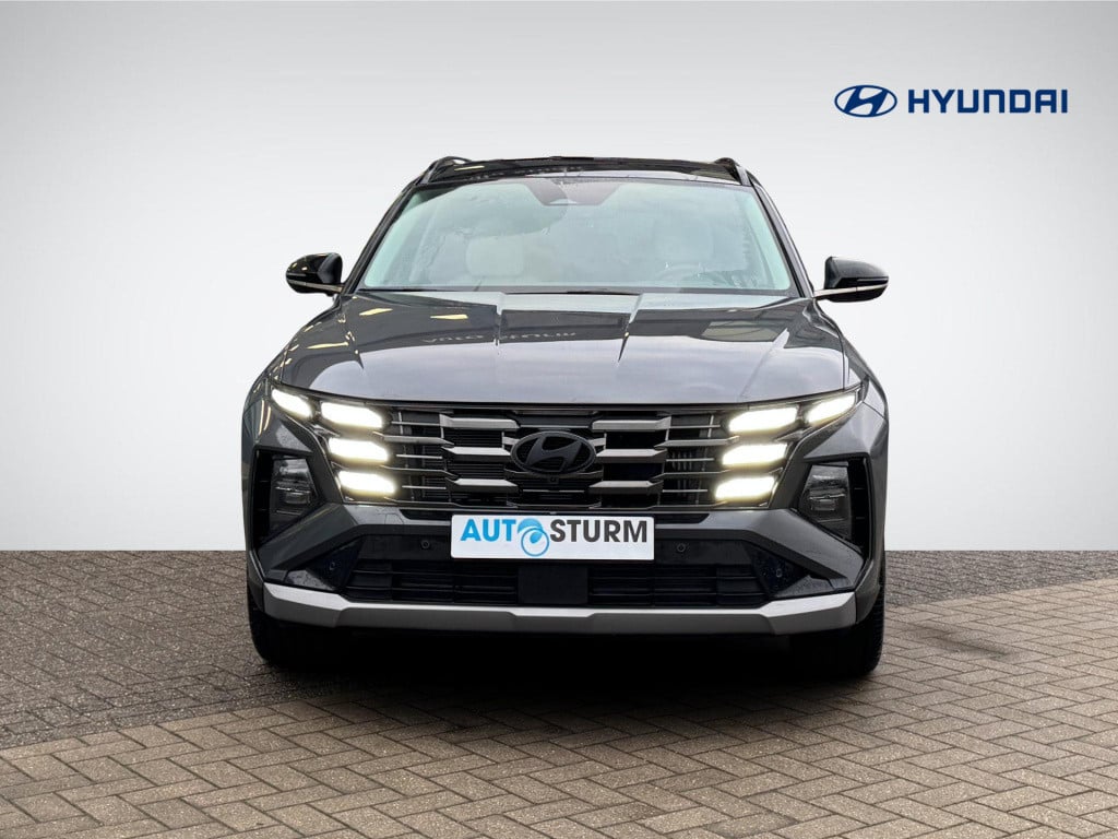 Hyundai Tucson Hybrid 1.6 t-gdi hev premium light grey interior
