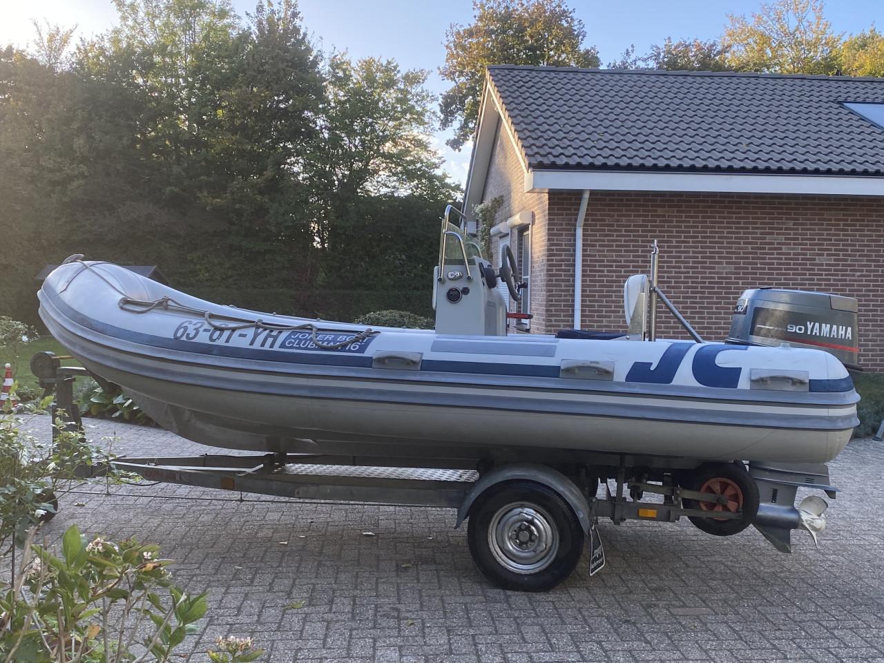 Joker Clubman 16 Rib – 4.70 m – Yamaha 90 PK – Hypalon – Complete set