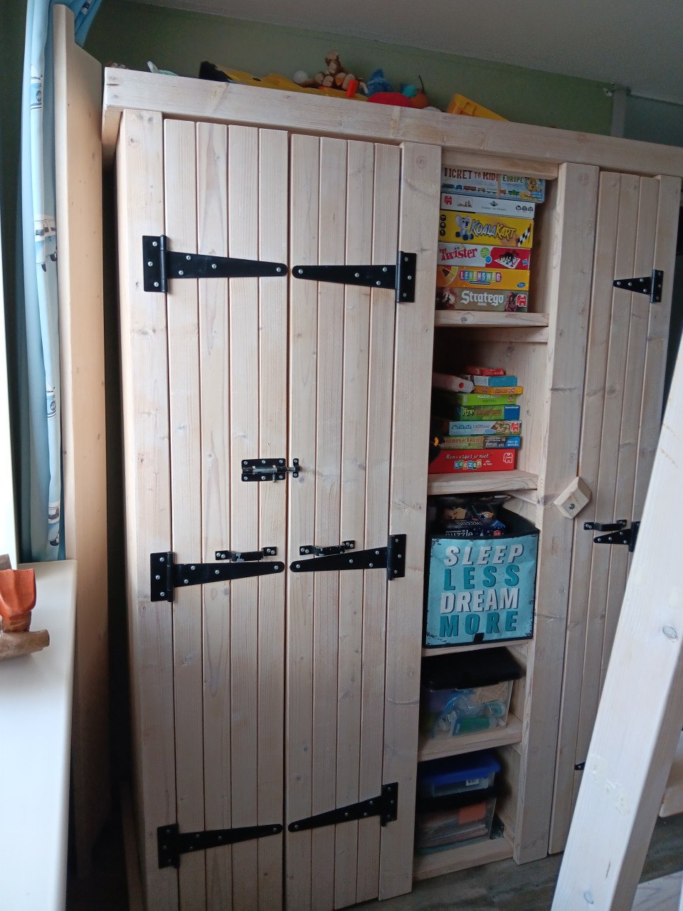 Steigerhouten Kast