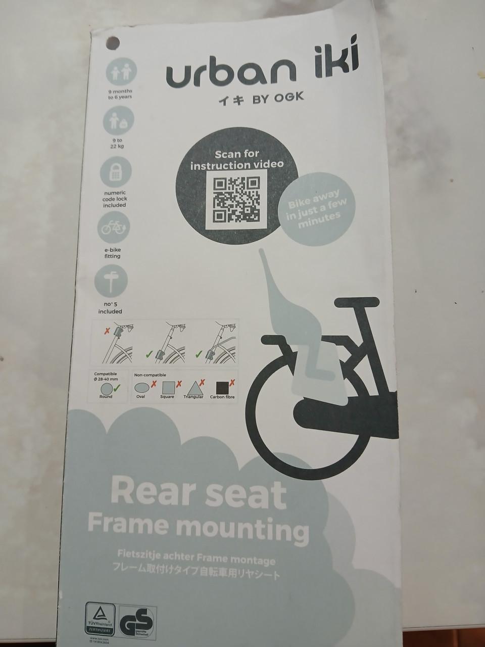 Fietsstoeltje urban iki