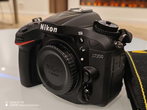 Nikon d7200 en 18-140 lens