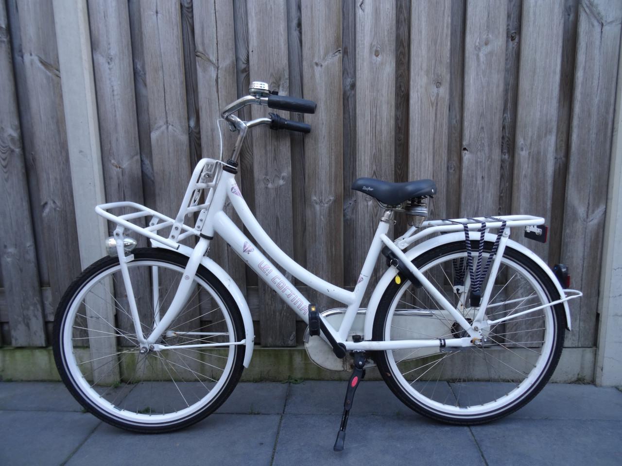 Stoere Meisjesfiets – Cortina U4 Transport | 24 inch | 3 Versnellingen