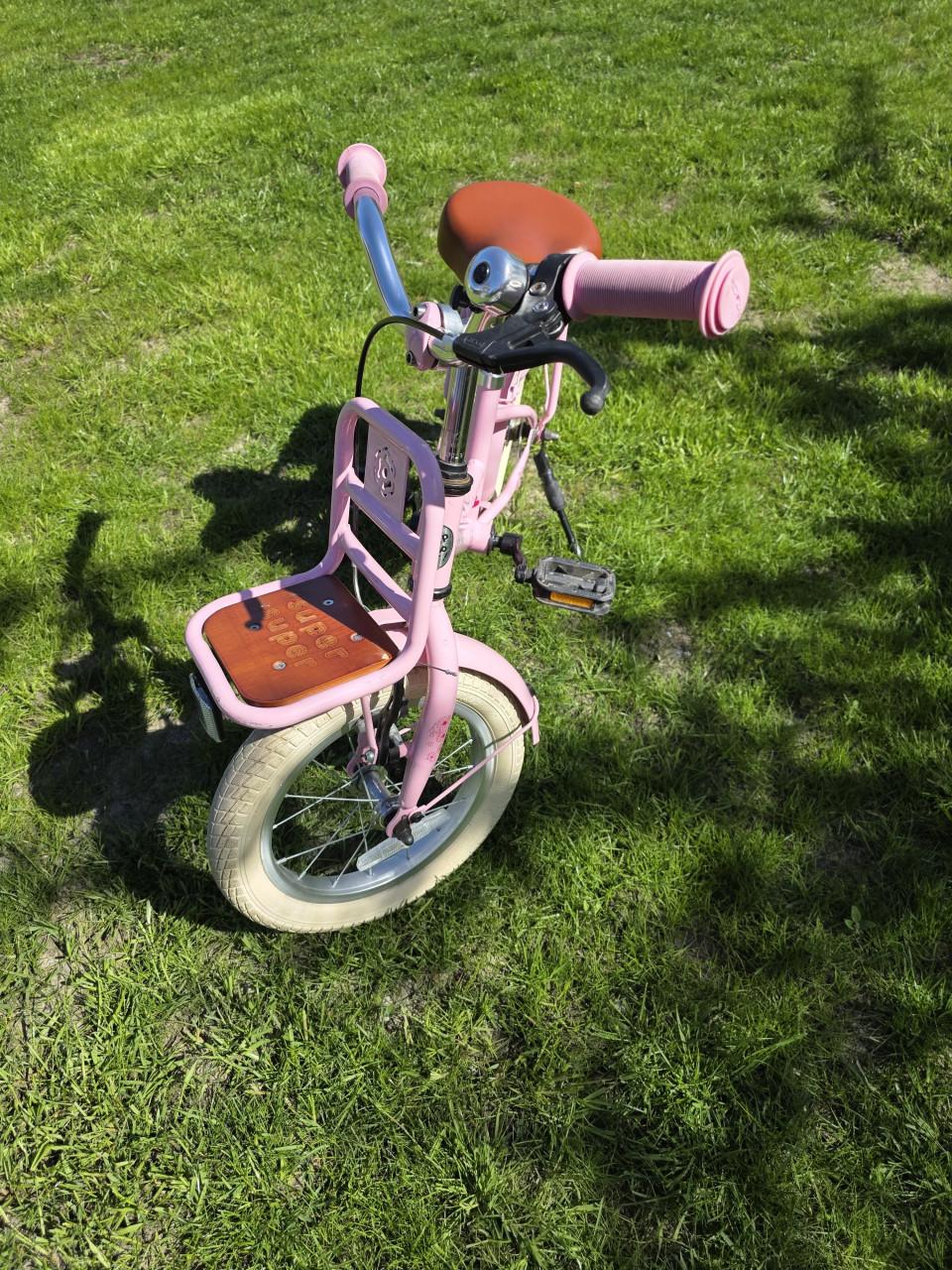 Roze kinderfiets 14 inch