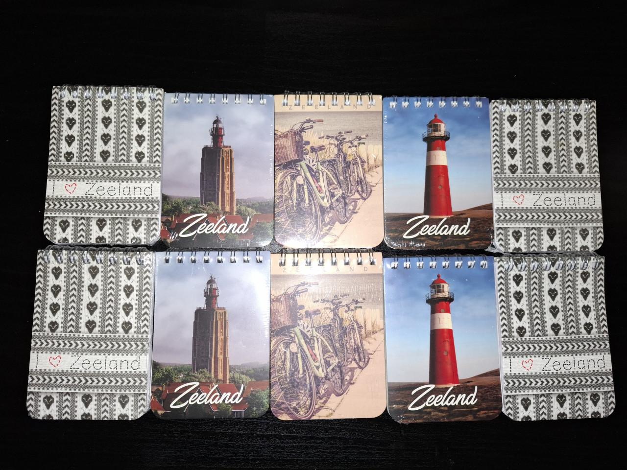 Nieuwe notitieblokjes Zeeland