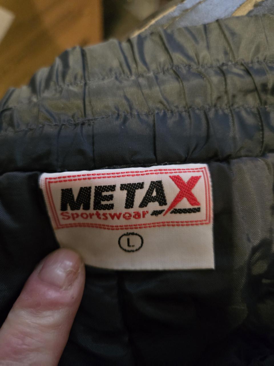 Zwarte skibroek Metax Maat L