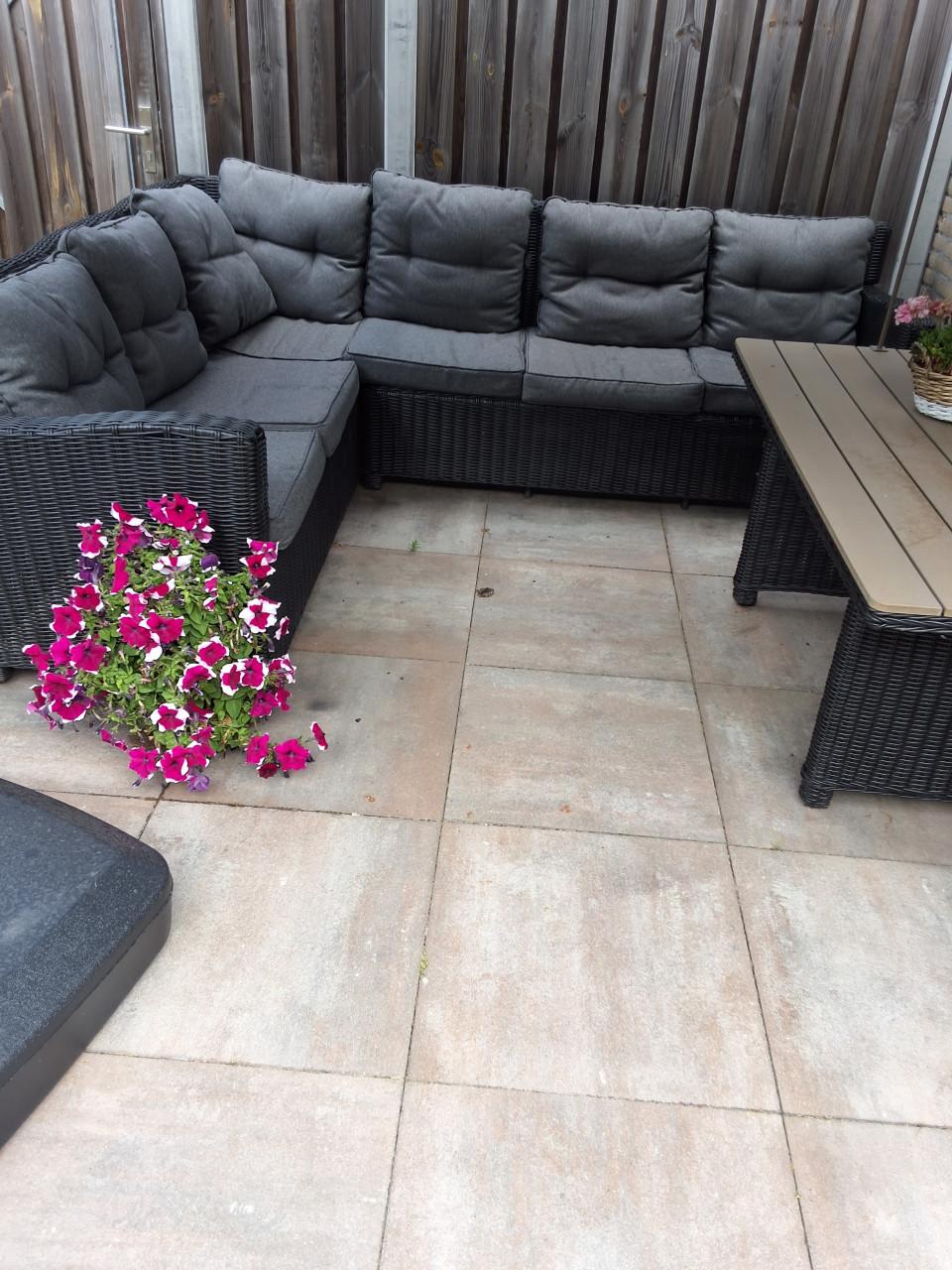 Loungset 6 zitplaatsen, merk Bois le duc