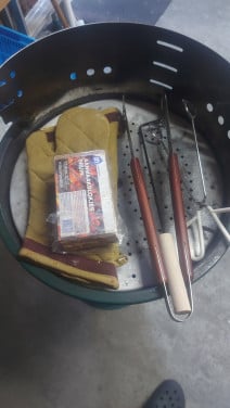 Staande BBQ