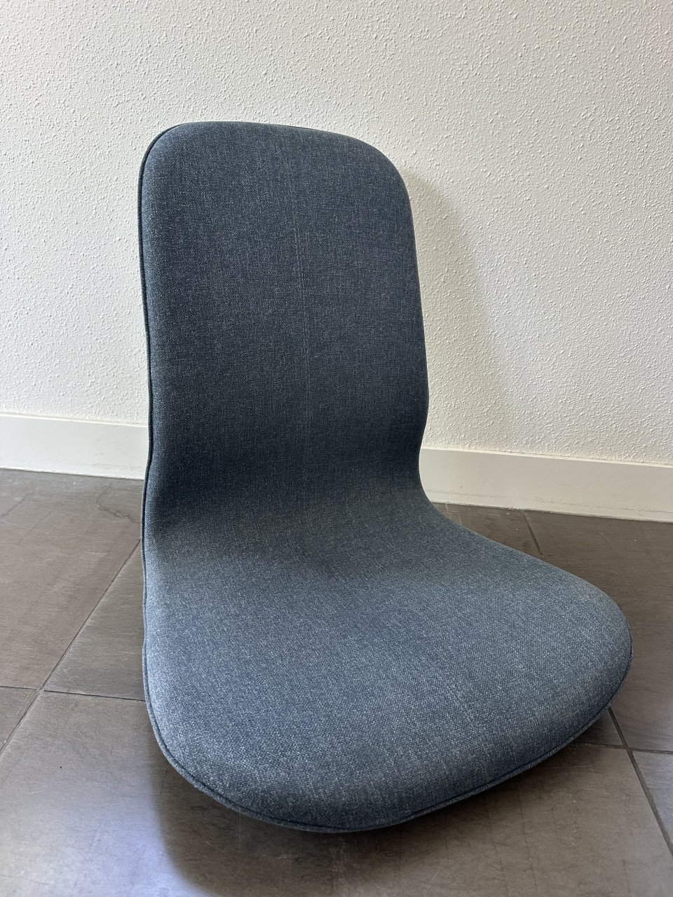 2x zitting IKEA LÅNGFJÄLL met hoge rugleuning, blauw