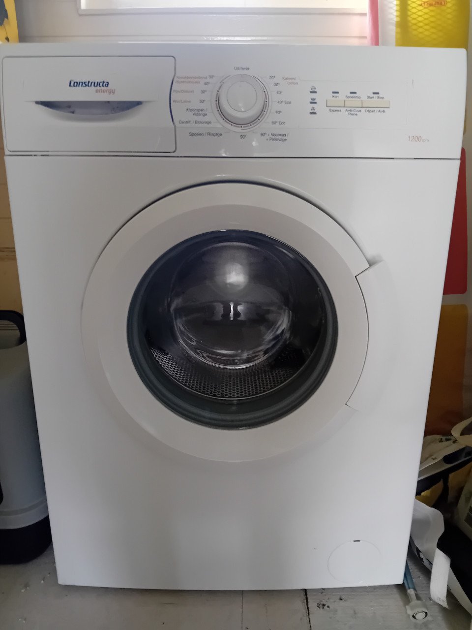 Constructa energy wasmachine 1200 rpm