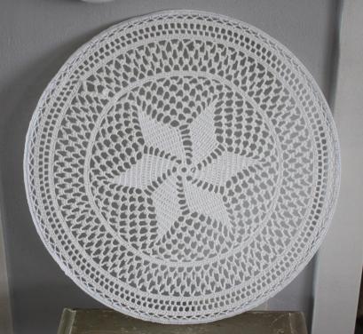 Handgemaakte gehaakte mandala wanddecoratie nr 3