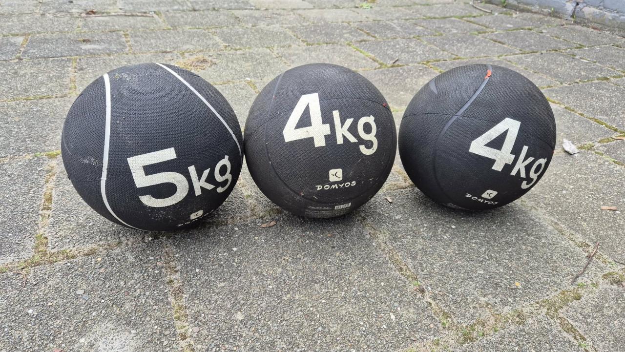 Medicine Ball 5kg en 4kg