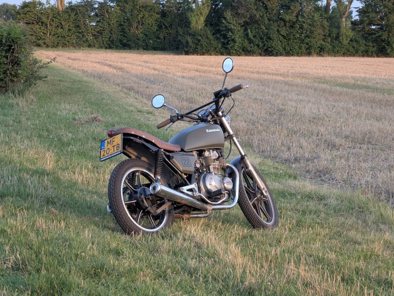 Kawasaki café racer/scrambler