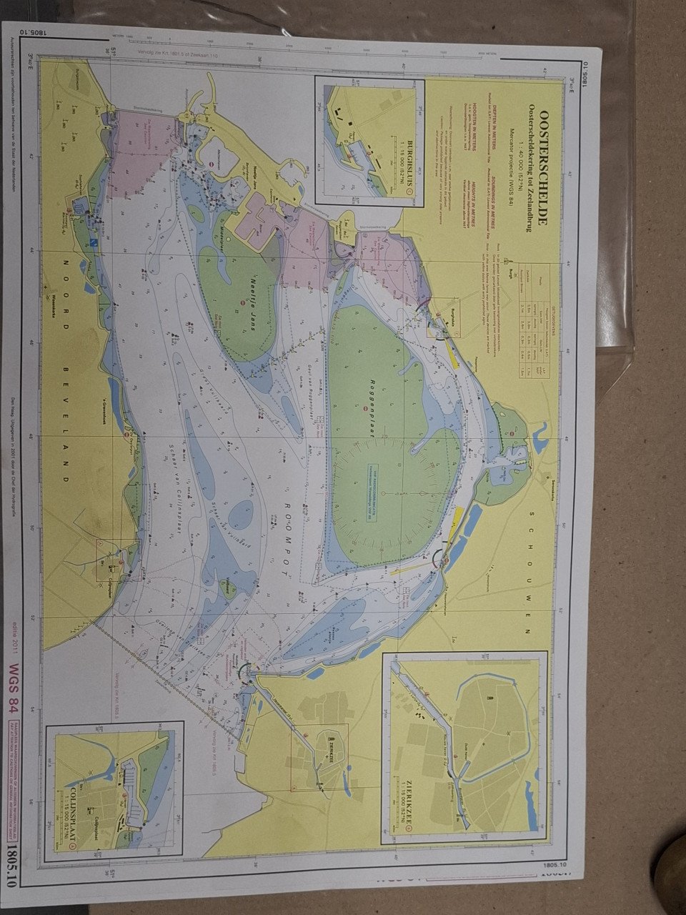 Waterkaarten van de provincie Zeeland