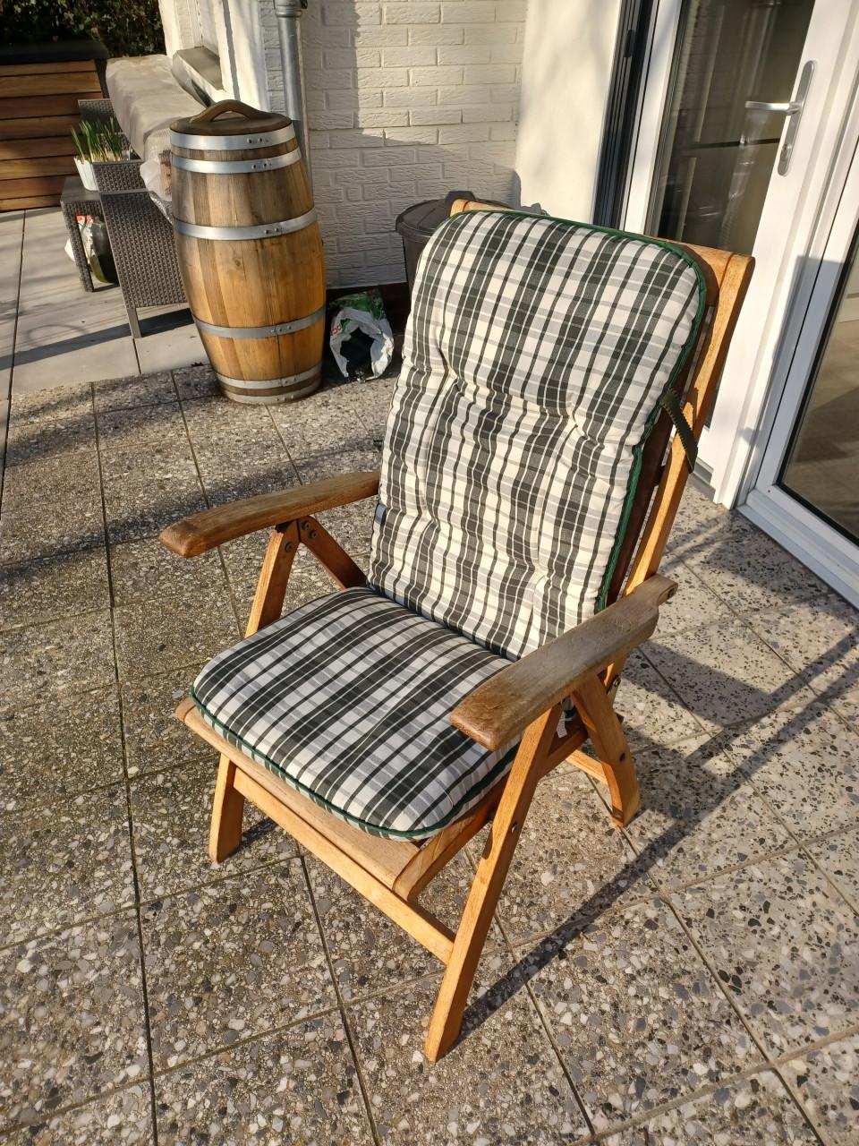 Standenstoel hardhout