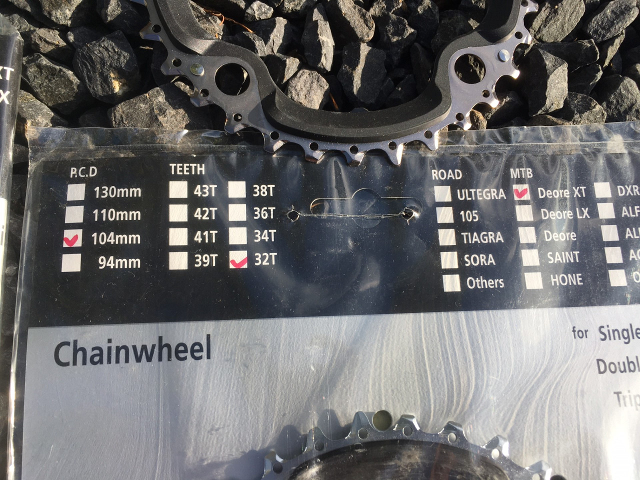 Shimano tandwielen te koop voor mountainbike