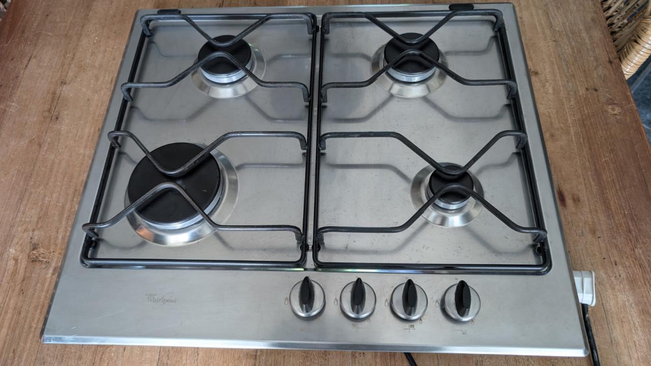 Whirlpool AKT 605/IX/01 Gasfornuis - Goed werkend