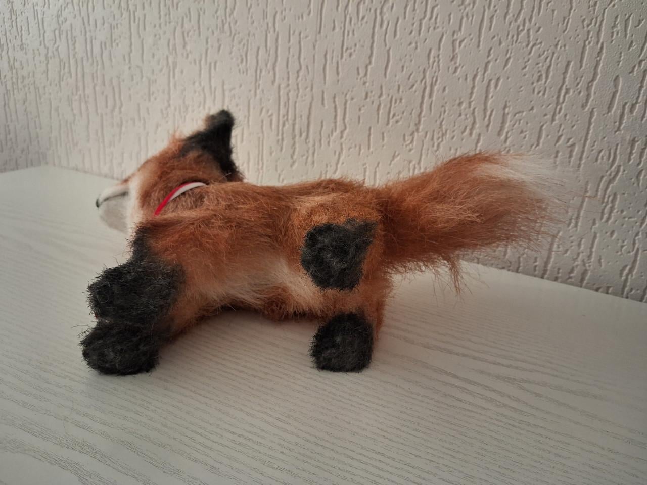 Artdoll vos pop handgemaakt