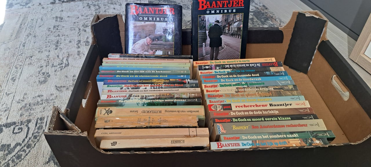 Verzameling Baantjer boeken