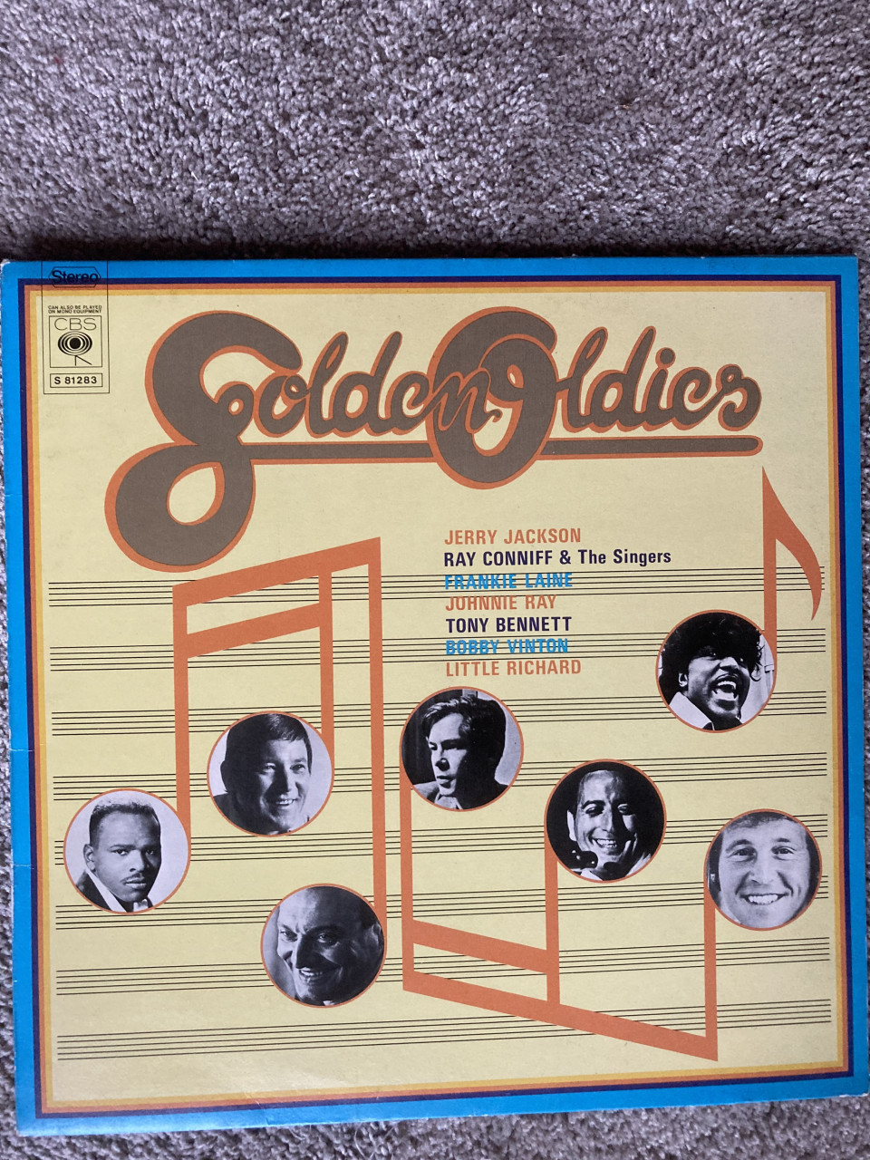 Lp Diverse artiesten Golden Oldies CBS S 81283 1976