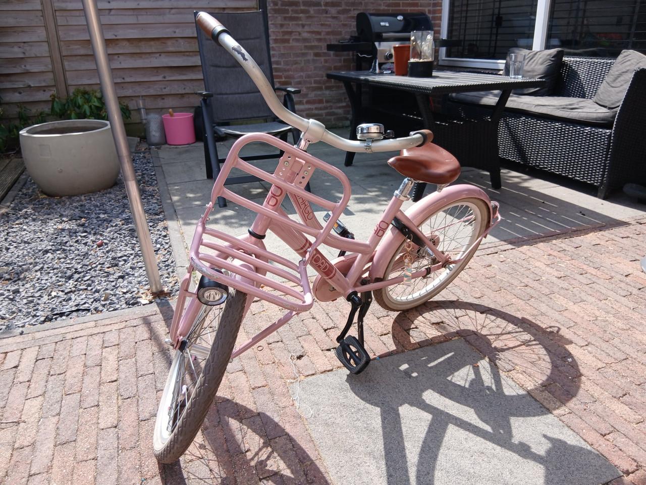 Meisjes fiets