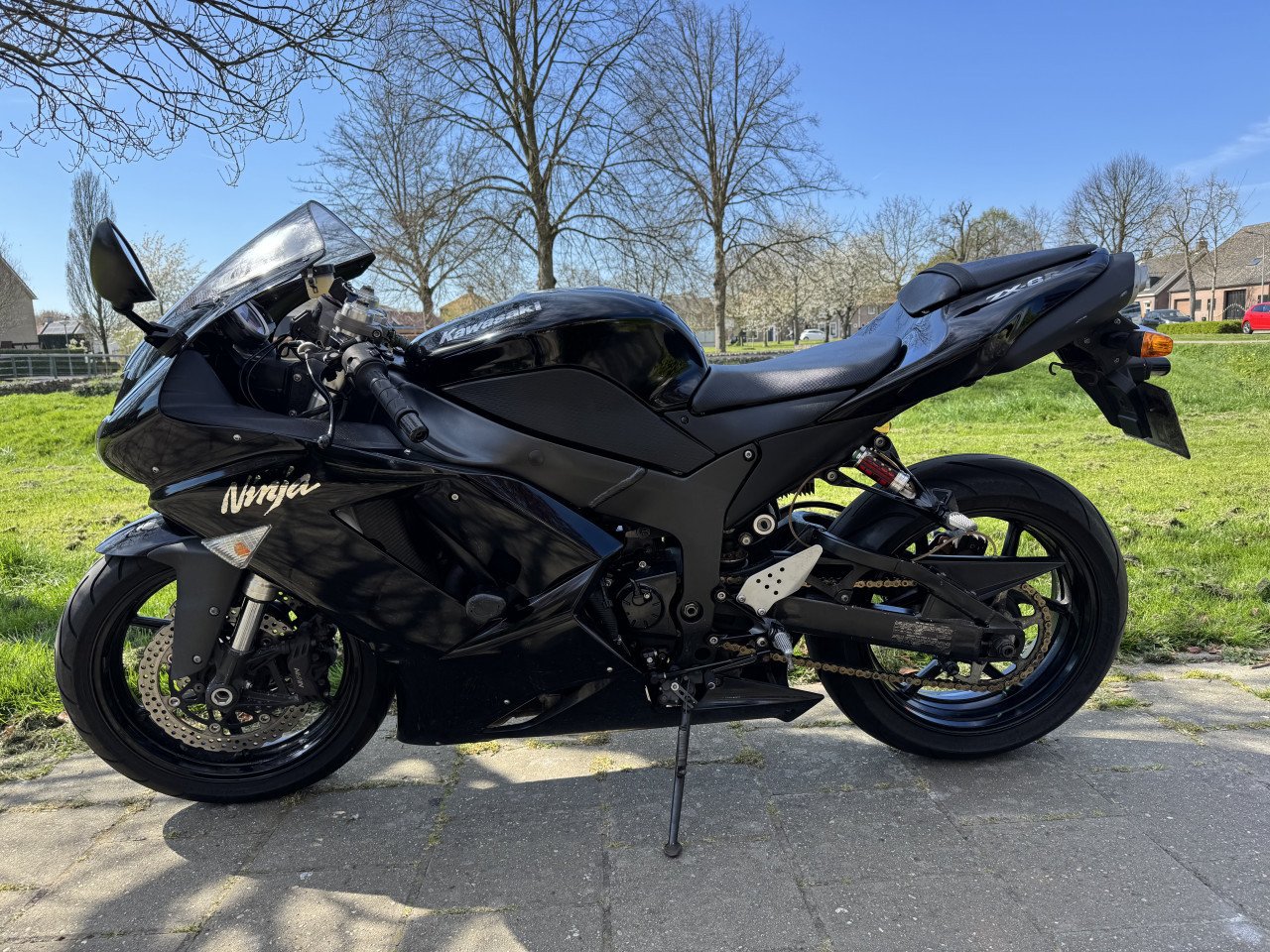 Hele mooie Kawasaki Ninja ZX 6R bouwjaar 2007 in een hele goede staat.