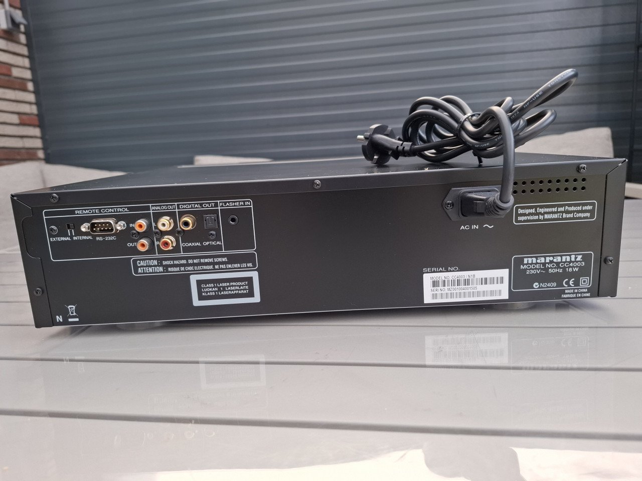 Marantz CC4003 -disc cd-wisselaar