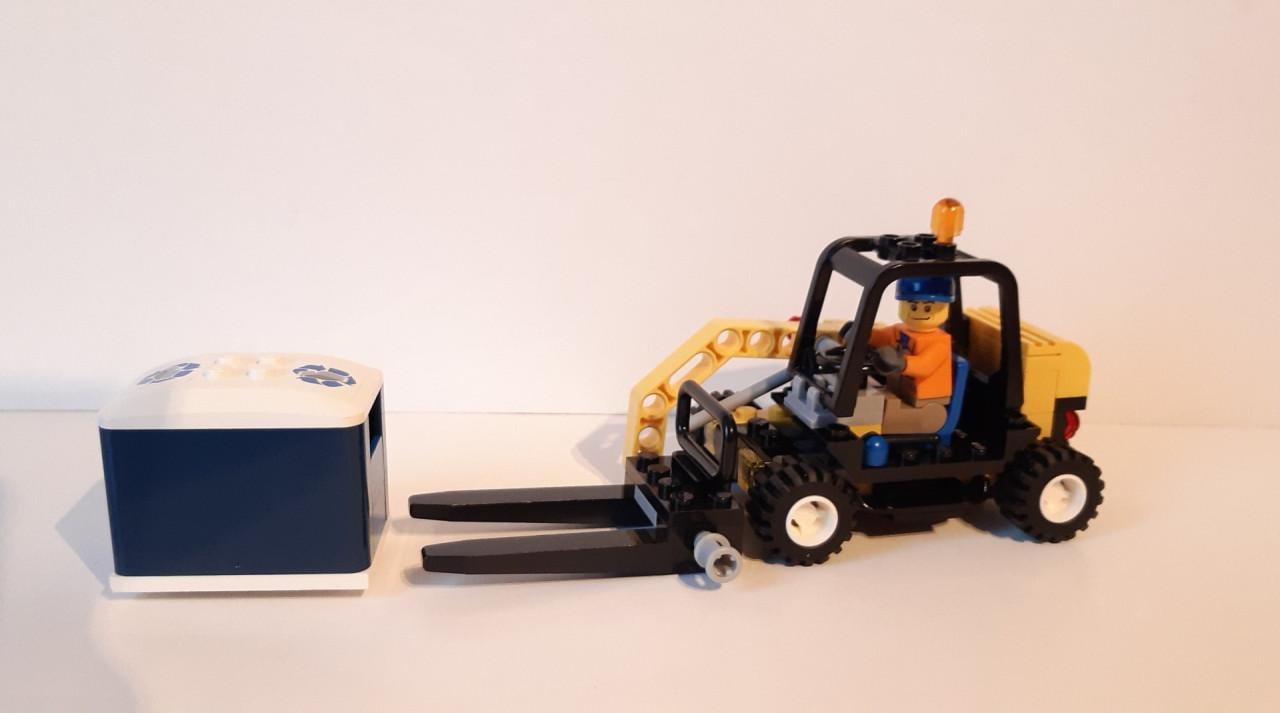 LEGO® City 4206:  Afvalverwerkingswagen + 3 minifiguren