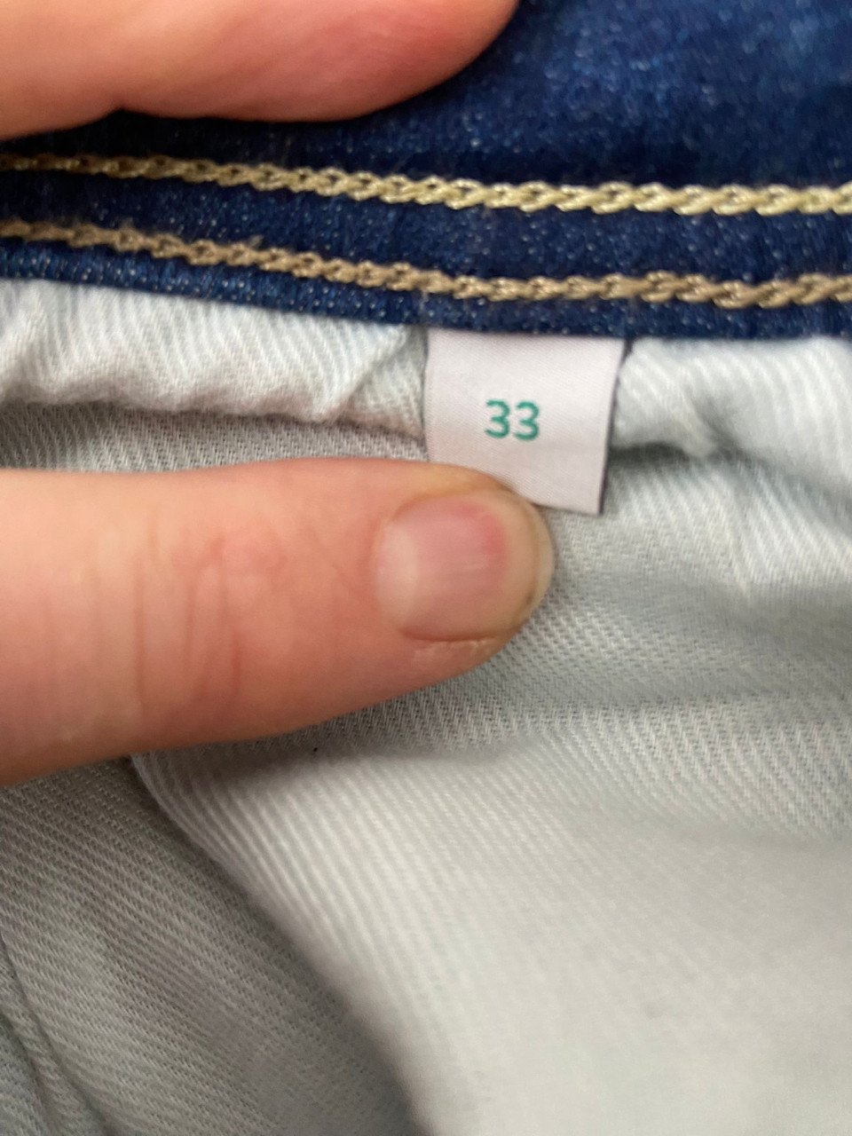 Esprit korte denim broek