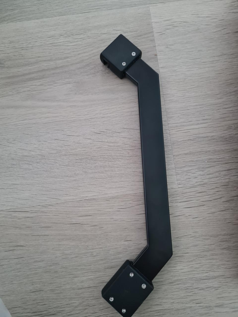 Stabilisatiestang hoek voor douchescherm