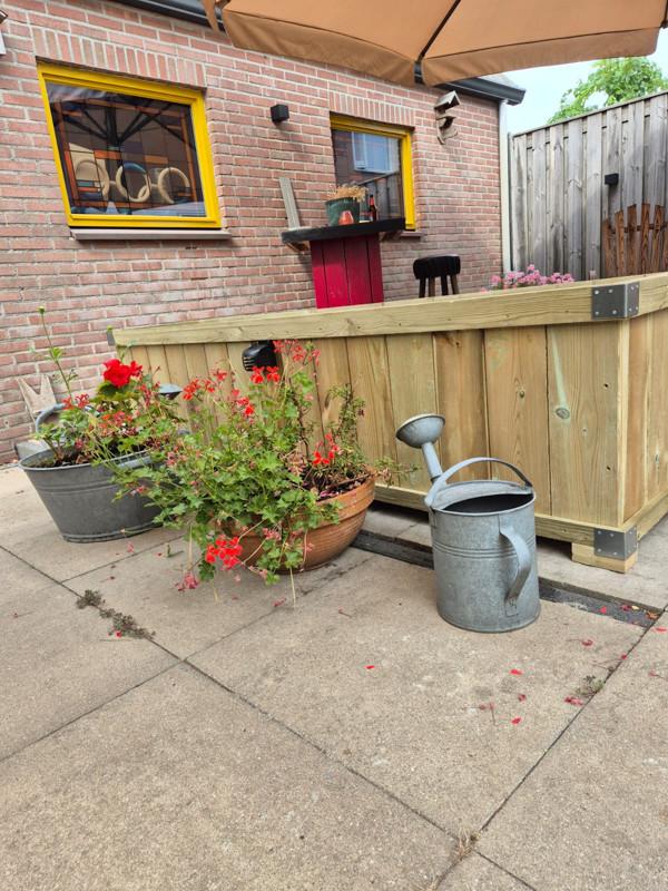 Zeeuwse robuuste bloembak - L210 x B48 x H55