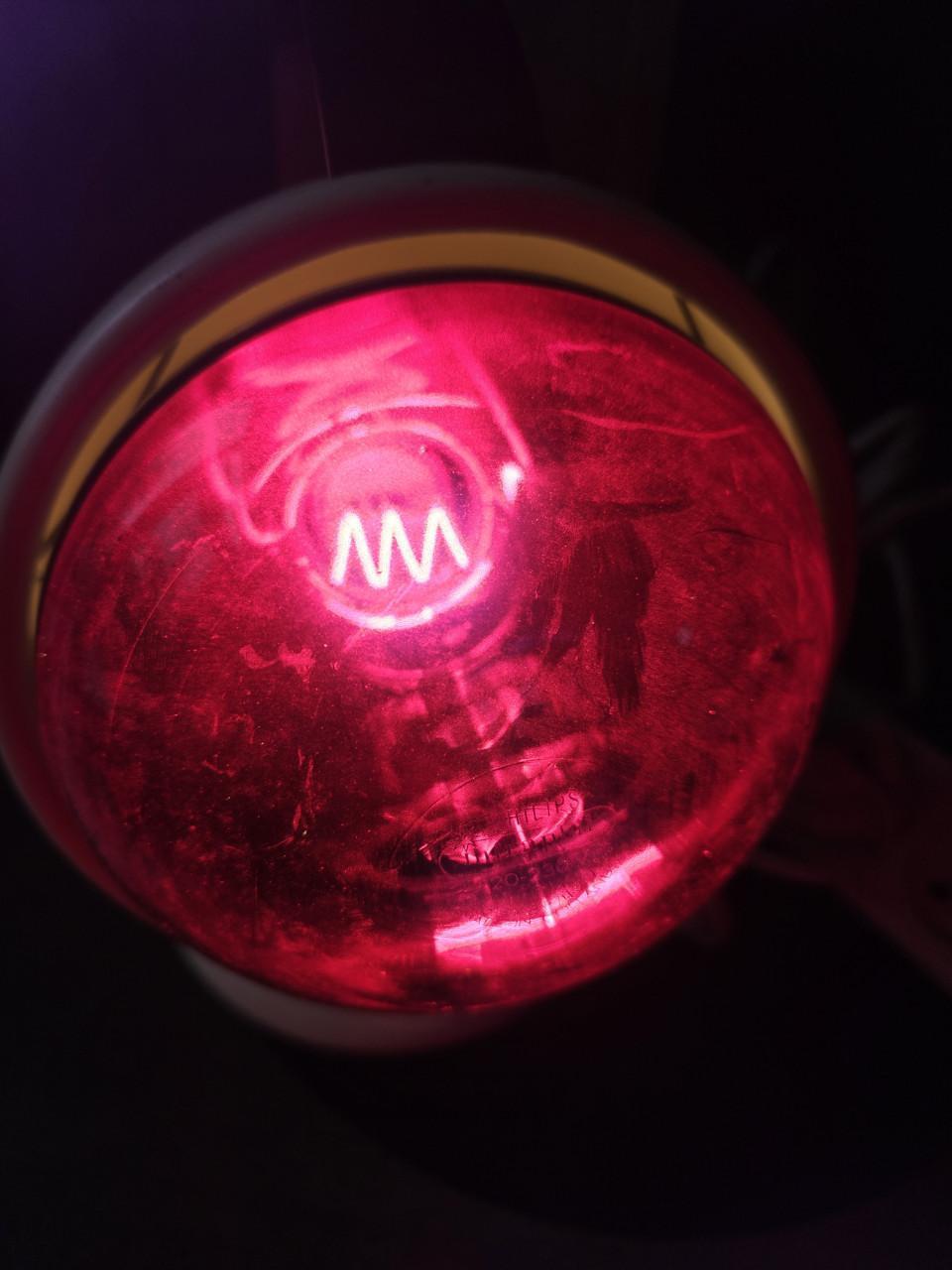 Prachtige jaren 50 philips infraroodlamp (Charlotte Perriand