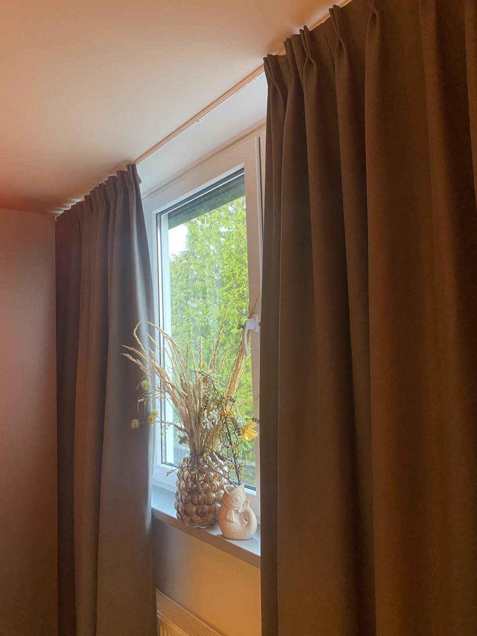 GRIJZE overgordijnen - verduisterend