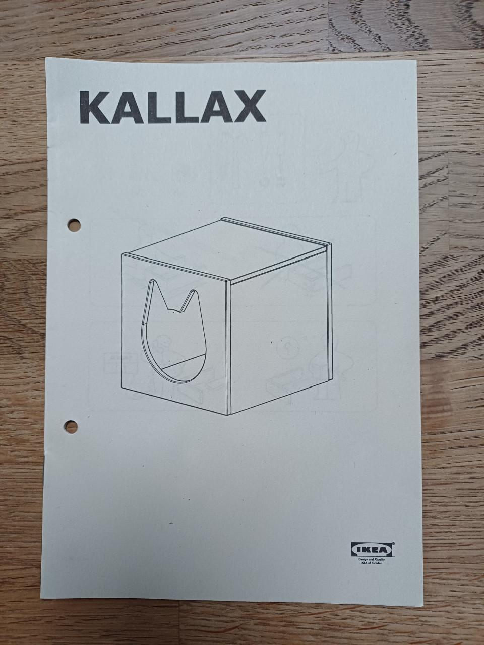 NIEUW: Ikea Kallax kattenhuis met bijbehorend kussentje