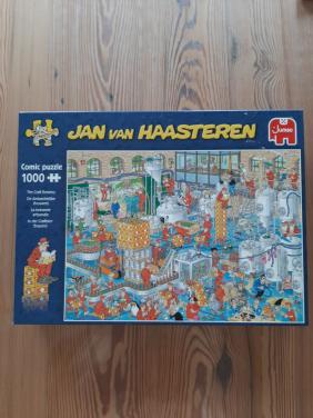 PUZZEL - JAN VAN HAASTEREN  - AMBACTELIJKE BROUWERIJ  &  ZEEPKISTENRACE -
