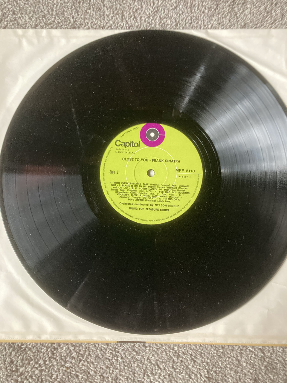 Frank Sinatra met Nelson Riddle MFP 5113