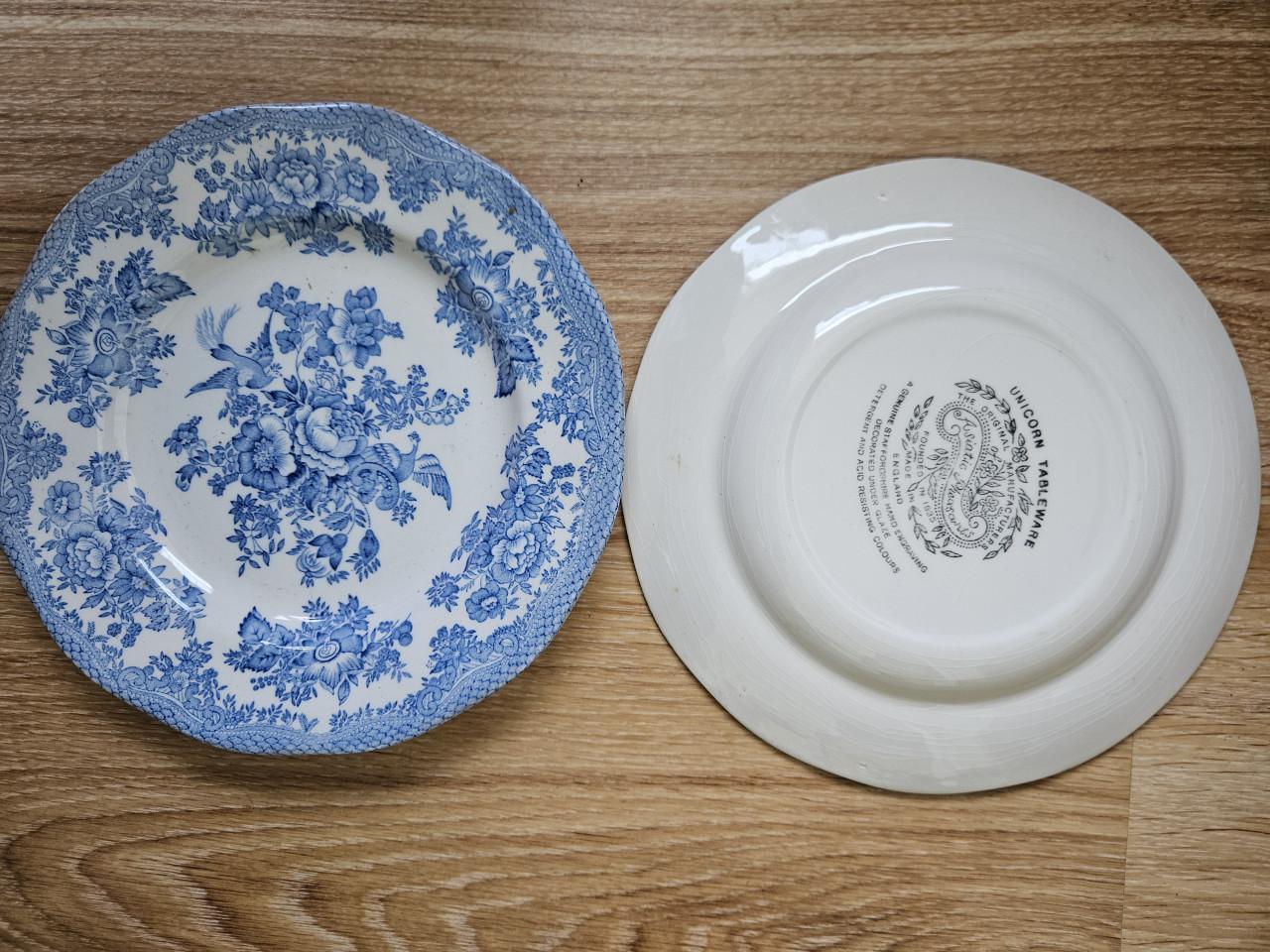 Delfs blauwe borden