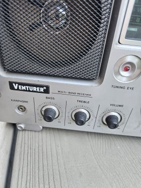 Jaren 70 Venturer wereldontvanger Model Multiband Receiver HA 5700 CB