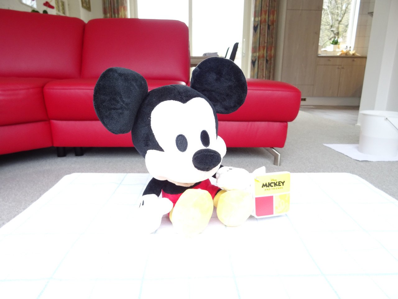 Nieuwe  Mickey   Mousse   Disney    knuffel  voor € 7,50
