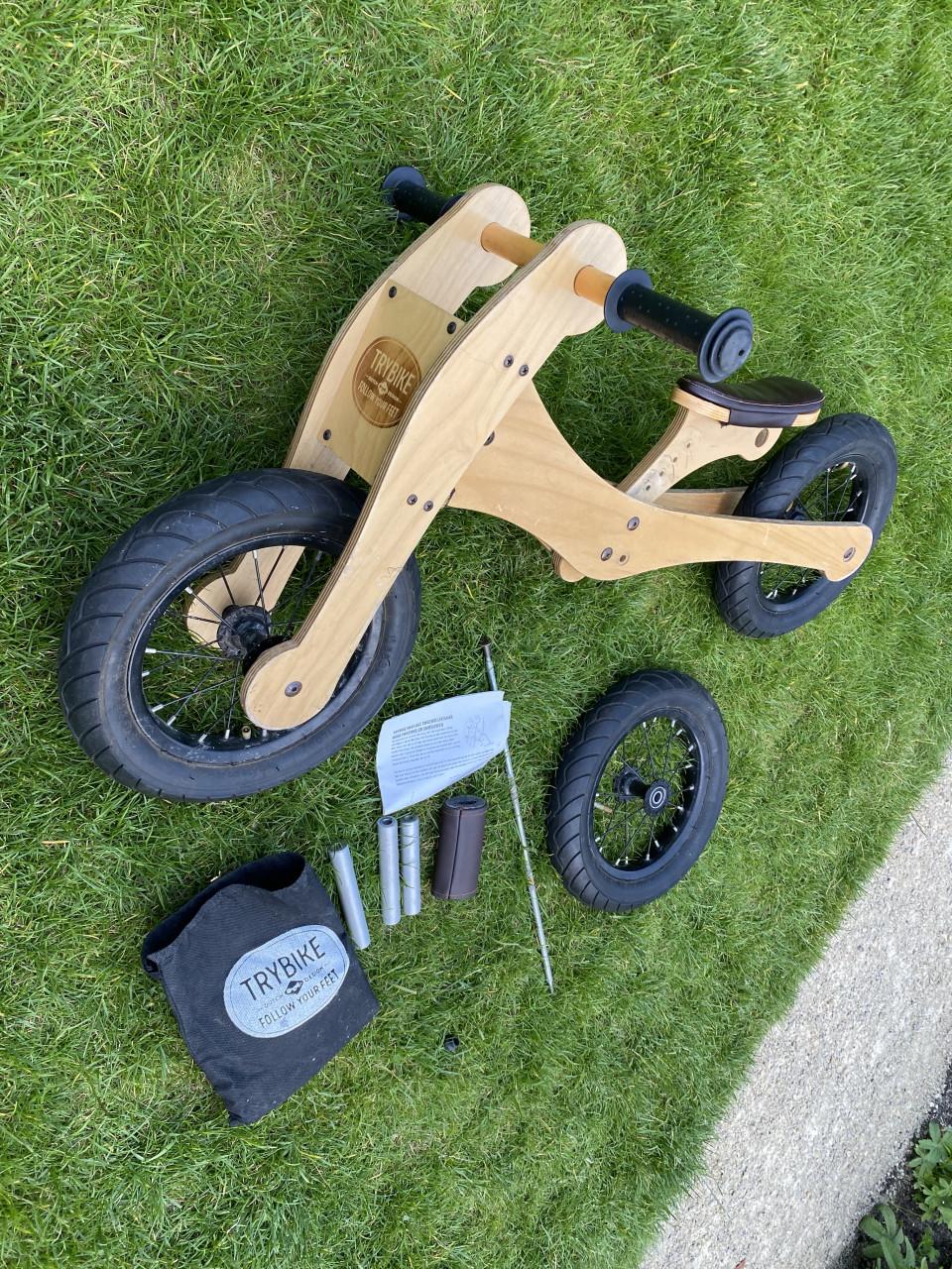 Trybike loopfiets tweewieler driewieler