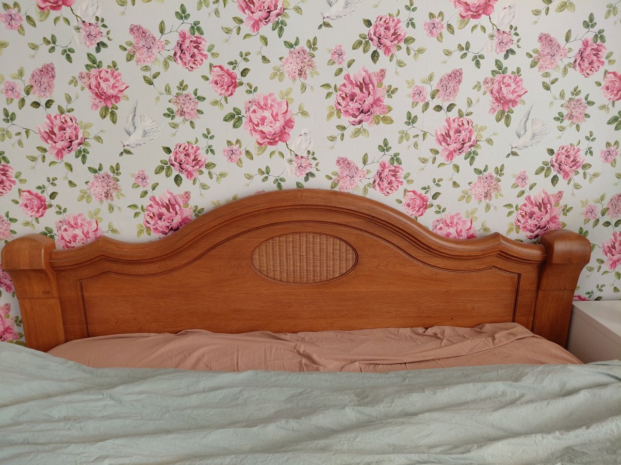 Houten bed