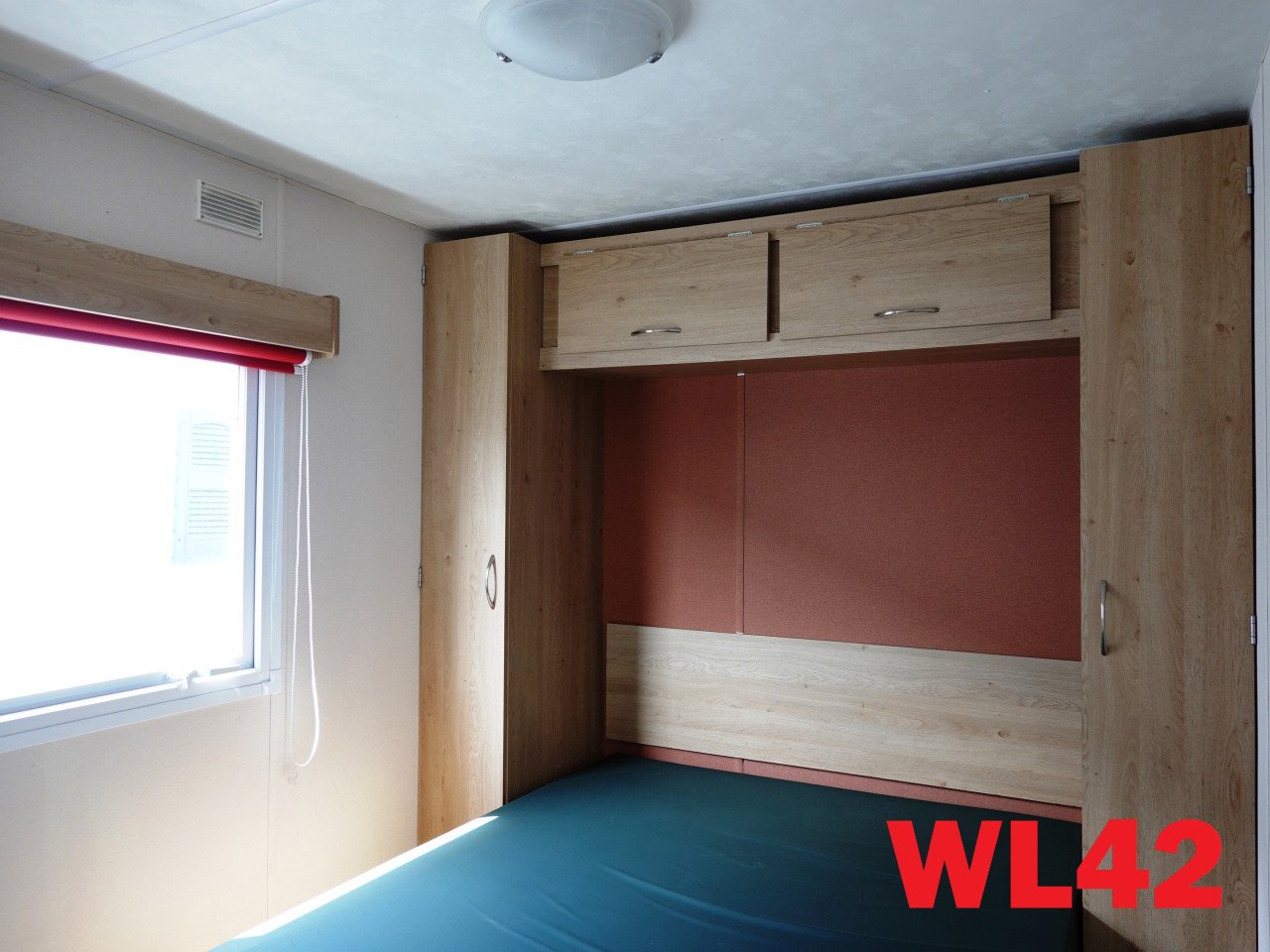 Chalet met middenkamer en gezellige inrichting 2 slaapkamers