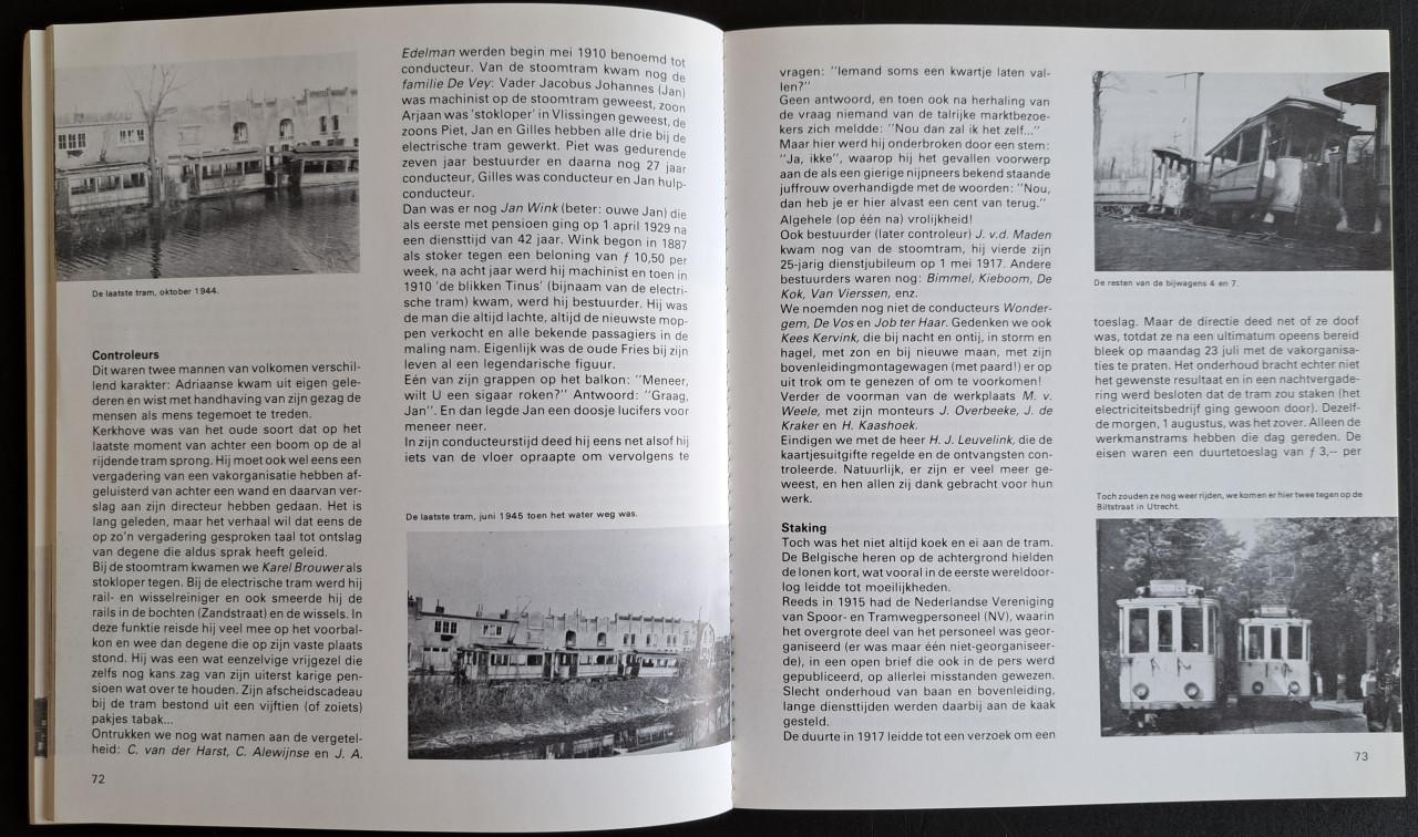 DE TRAMS OP WALCHEREN - HG Hesselink - 1981