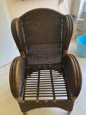 Rotan stoel