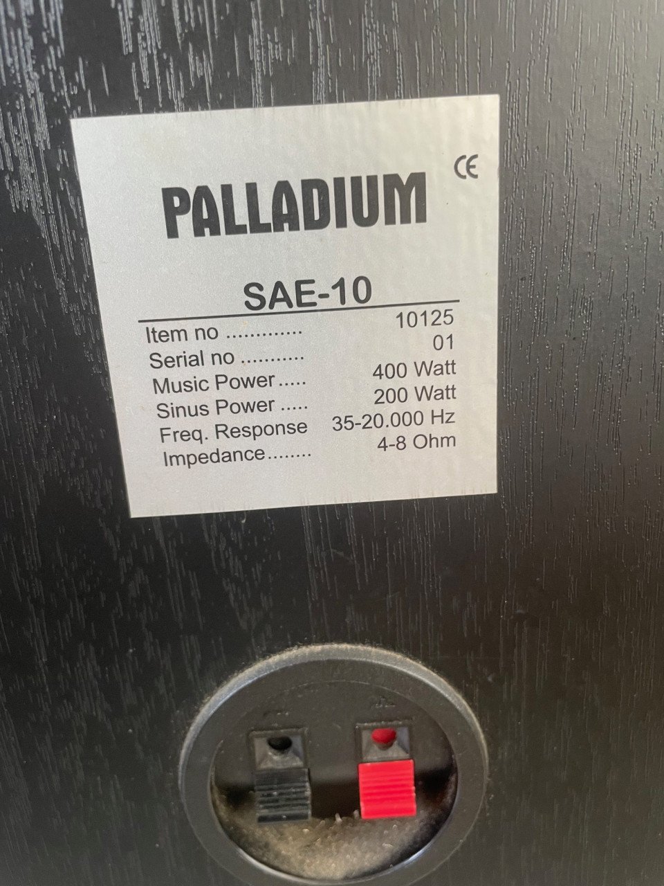 Paladium SEA-10 boxen