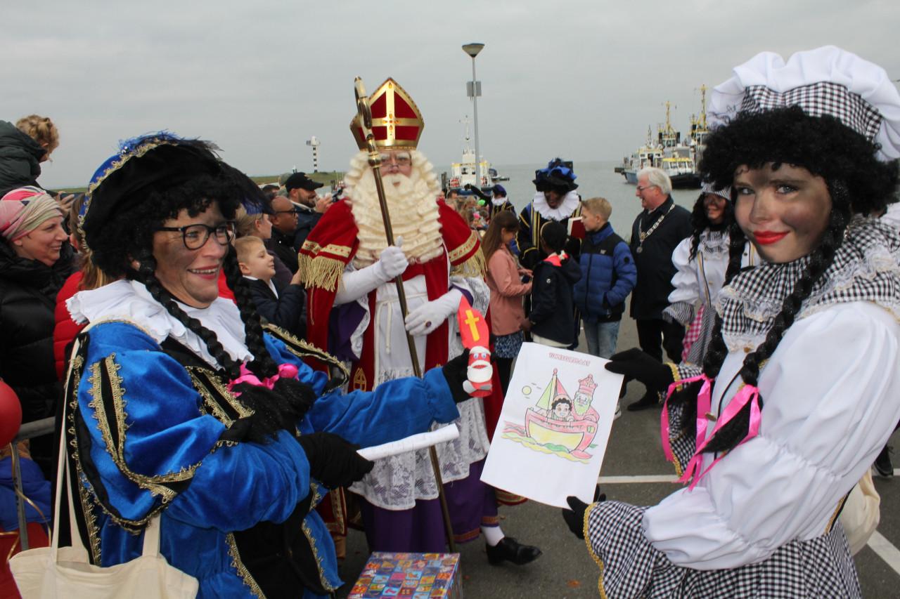 Sinterklaas voor een huisbezoek